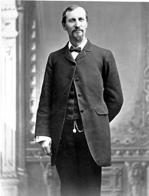 Fred Harvey. Image: Kansas State Historical Society.