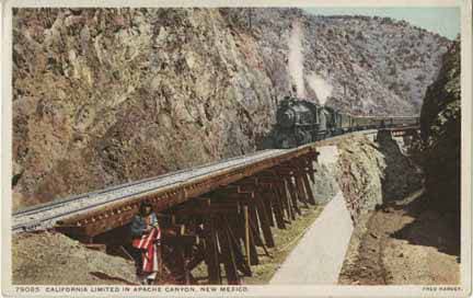 1920 California Ltd in Apache Canyon, N.M. Image: Palace of the Governors Photo Archives.