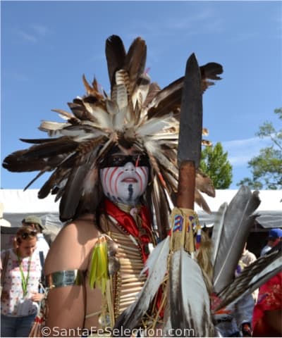 Native Peoples’ Traditional Dress at Indian Market