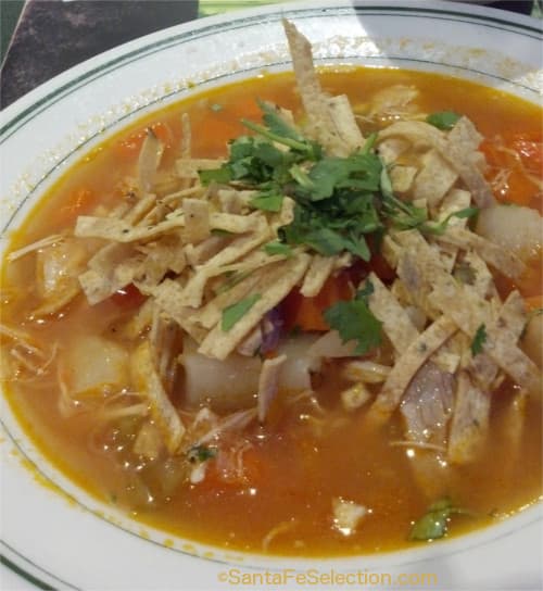 Tortilla Soup. Perfect on a cold winter's day. Followed by a tall glass of Mexican Hot Chocolate!