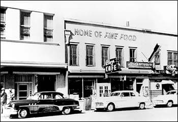 Plaza Cafe, circa1940s. Courtesy of Razatos Family Archives.