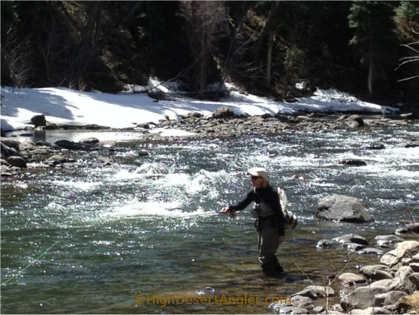 winter fly fishing 