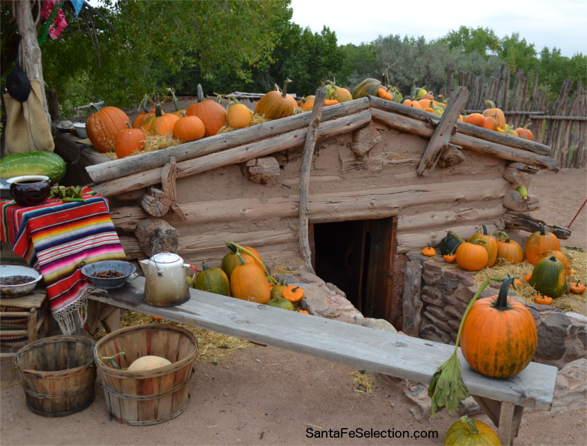 The root cellar at El Rancho de Las Golondrinas.